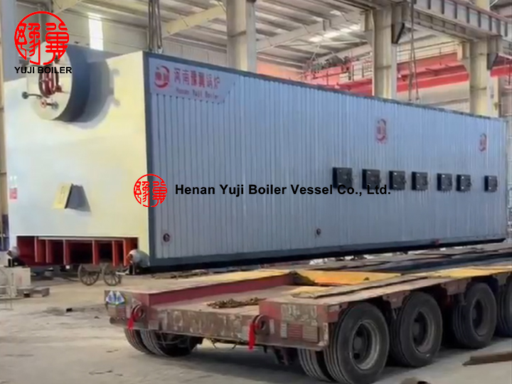 Biomass boiler shipment