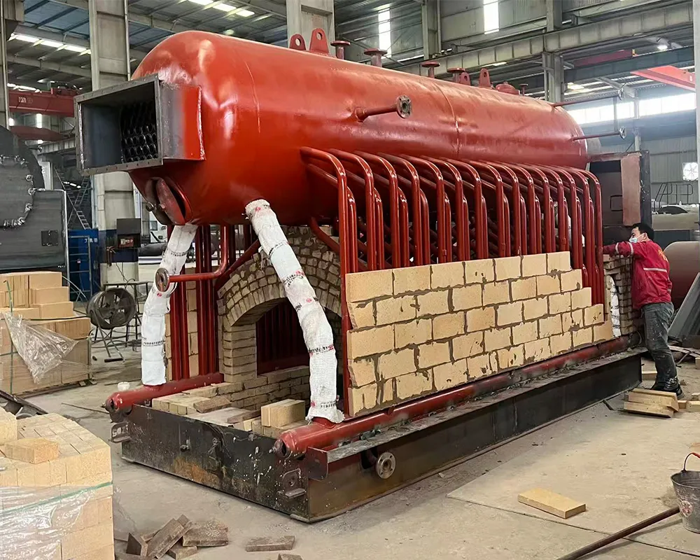 DZH Manual Coal Wood Boiler main diagram 4