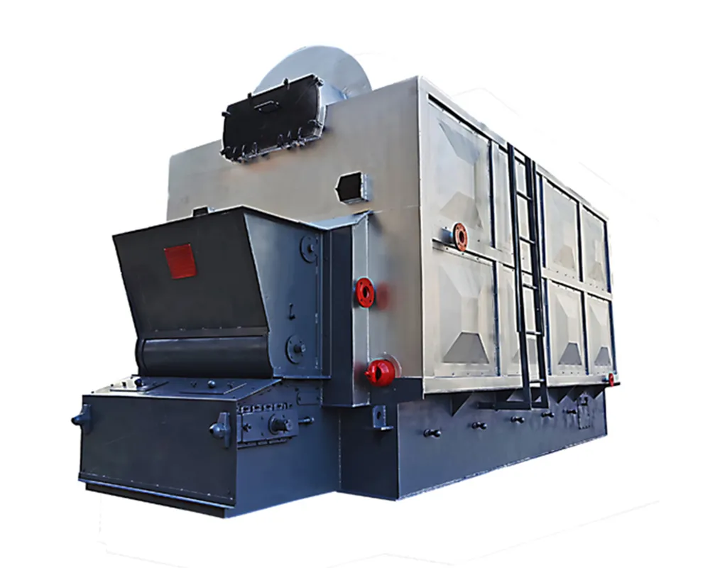 DZL Biomass Fired Chain Grate Boiler Main Diagram 1