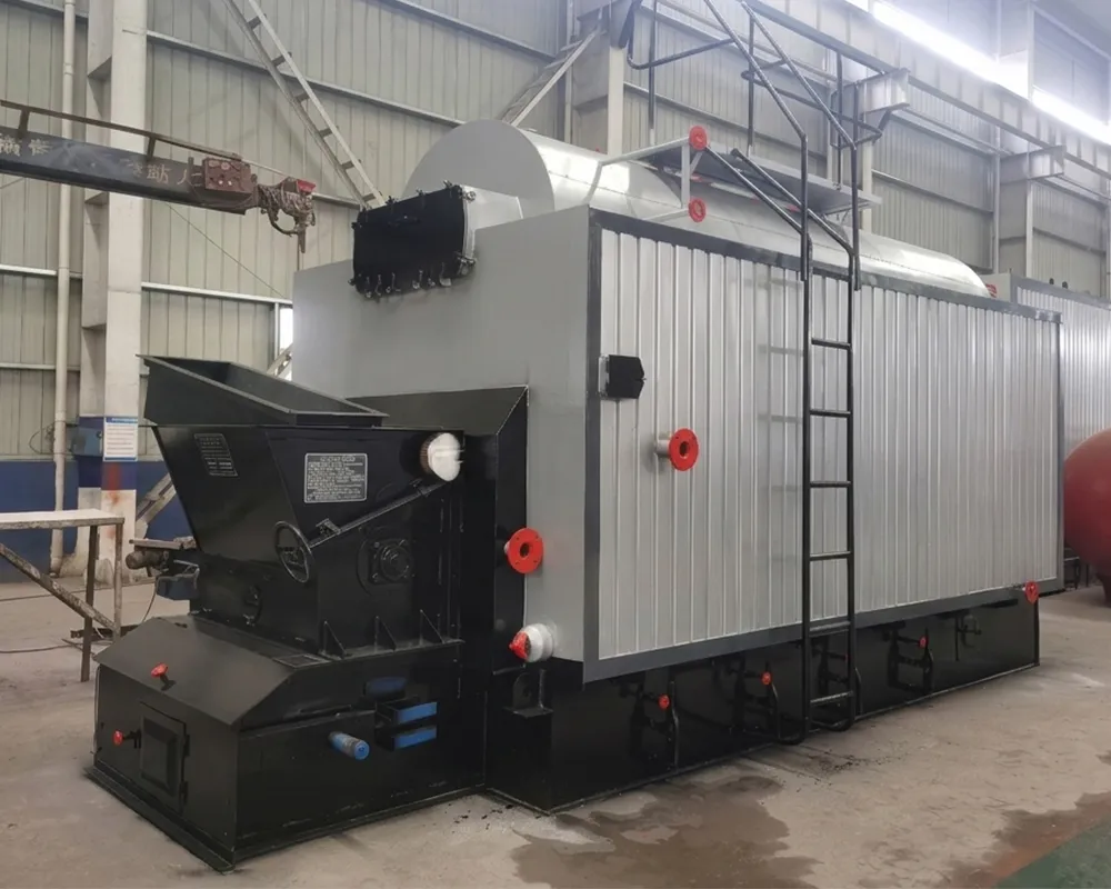 DZL Biomass Fired Chain Grate Boiler Main Diagram 2