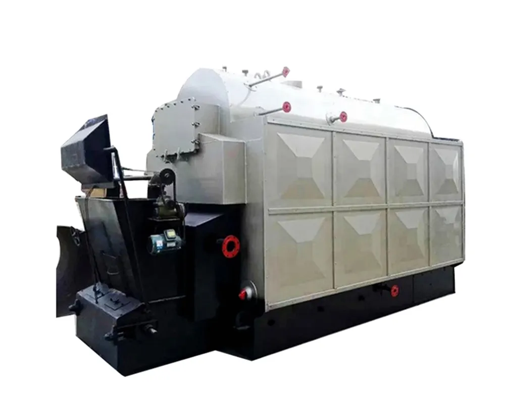 DZL Biomass Fired Chain Grate Boiler Main Diagram 2