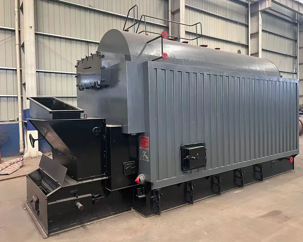 DZL Biomass Fired Chain Grate Boiler Main Diagram 3