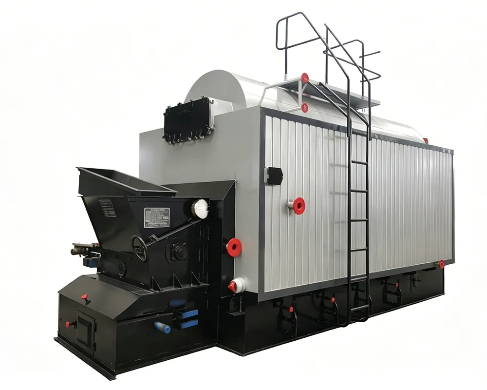 DZL Biomass Fired Chain Grate Boiler Main Diagram 4