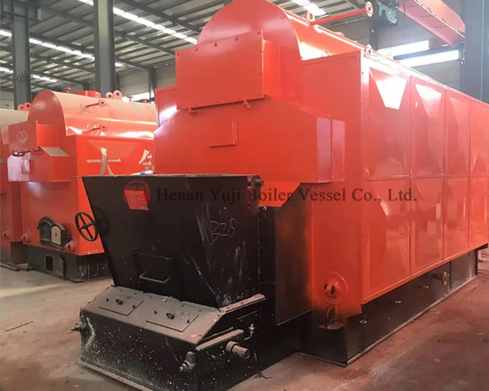 DZL Biomass Fired Chain Grate Boiler Main Diagram 6