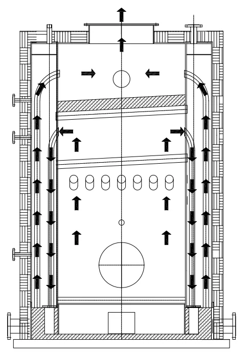 Product Structure Gas Oil Fired Steam Generator
