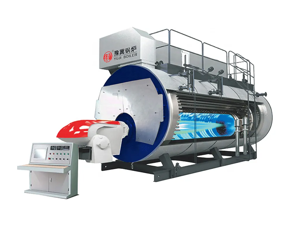 Wns oil gas steam boiler main diagram 4