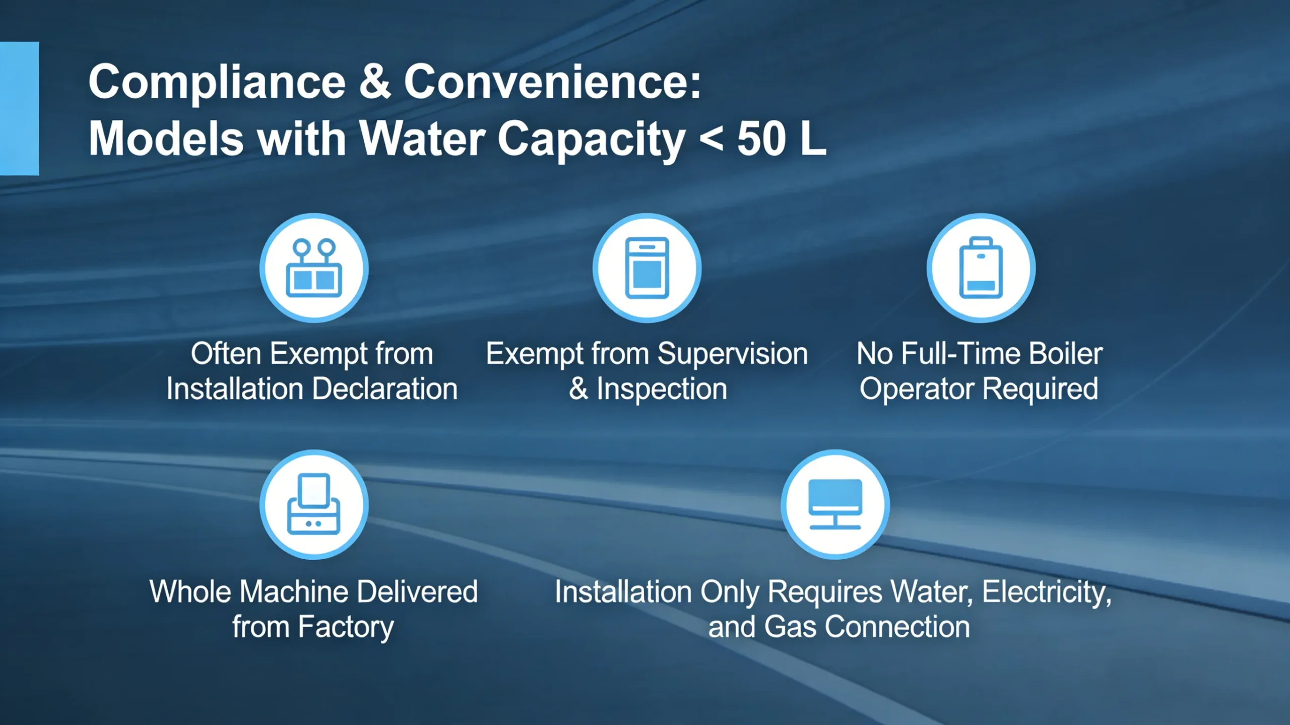 Advantage of Fully Premlxed Steam Generator One Through Boiler3