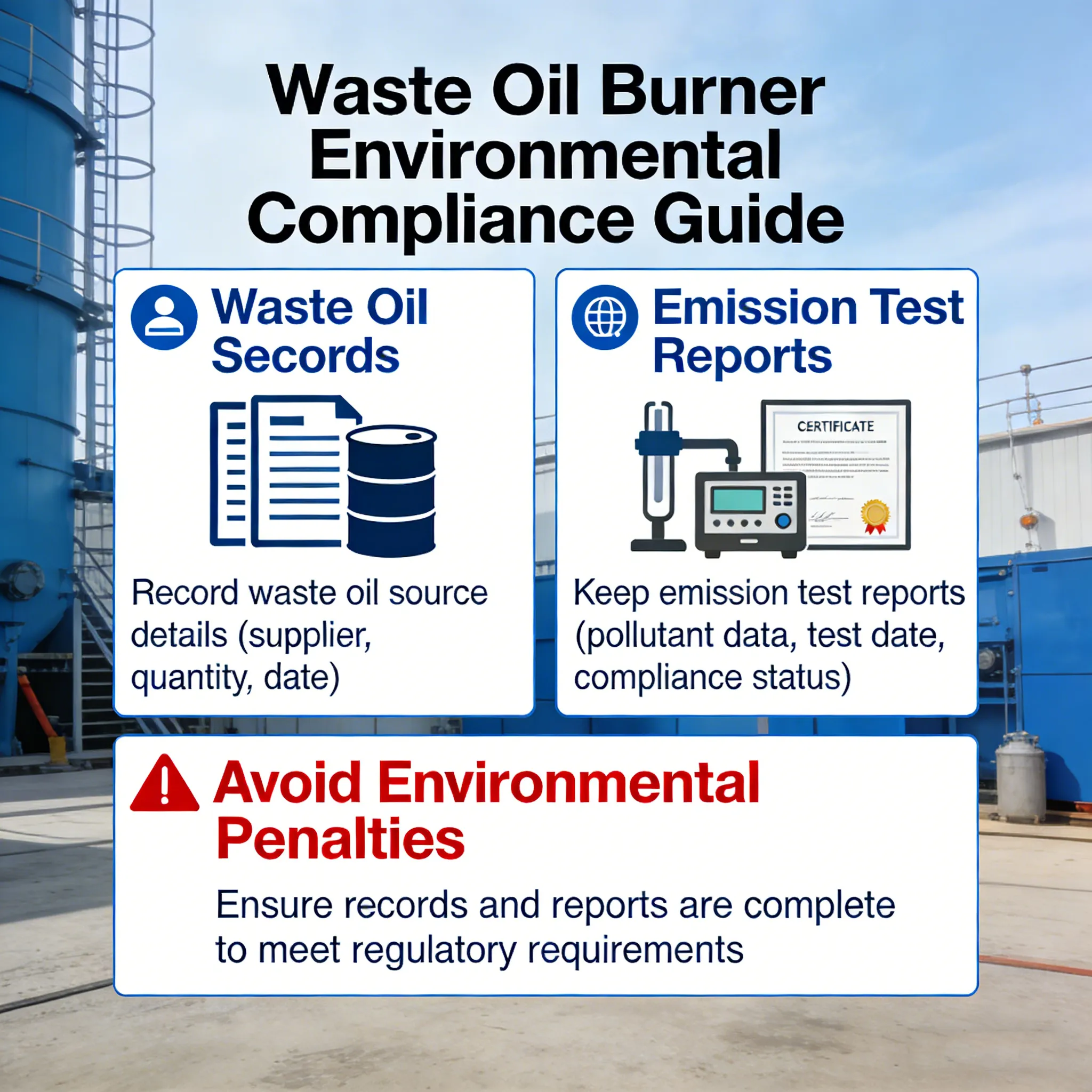 Selection And Maintenance Points of Waste Oil Burner3