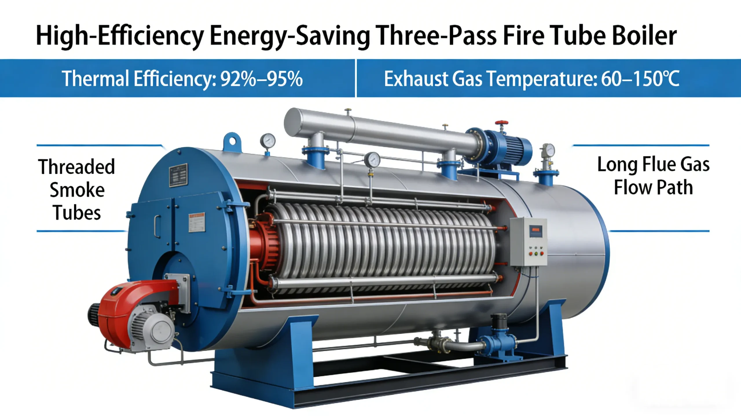 三回程火管锅炉介绍 (1)