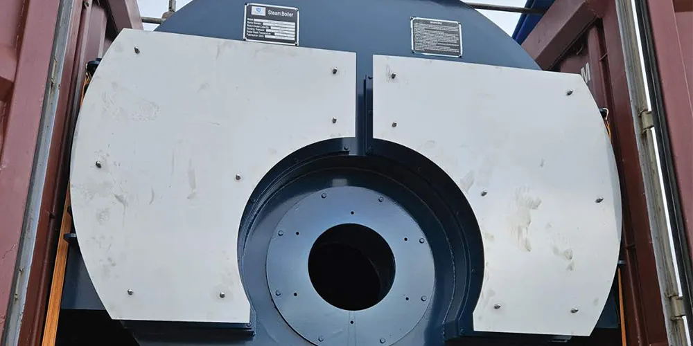 WNS5-1.25-YQ heavy oil steam boiler shipped to Ecuador