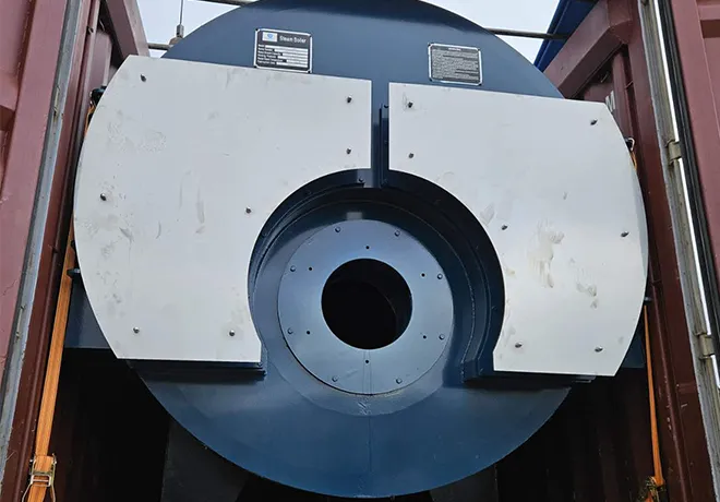 WNS5-1.25-YQ heavy oil steam boiler shipped to Ecuador1